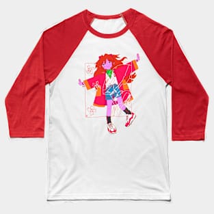 Asuka Eva 02 Baseball T-Shirt